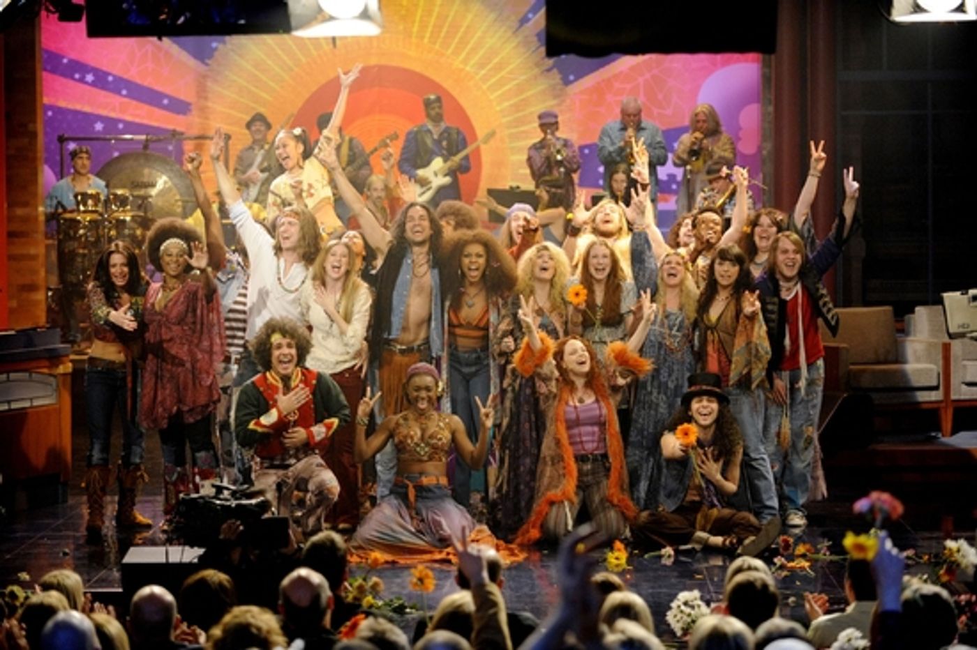 Photo Flash: HAIR Visits CBS' 'The Late Show With David Letterman'  Image