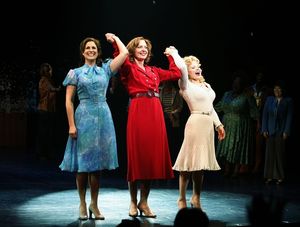Stephanie J. Block, Allison Janney and Megan Hilty @ BroadwayWorld Stephanie J. Block, Allison Janney and Megan Hilty Photo