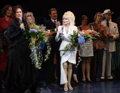 Patricia Resnick and Dolly Parton Photo