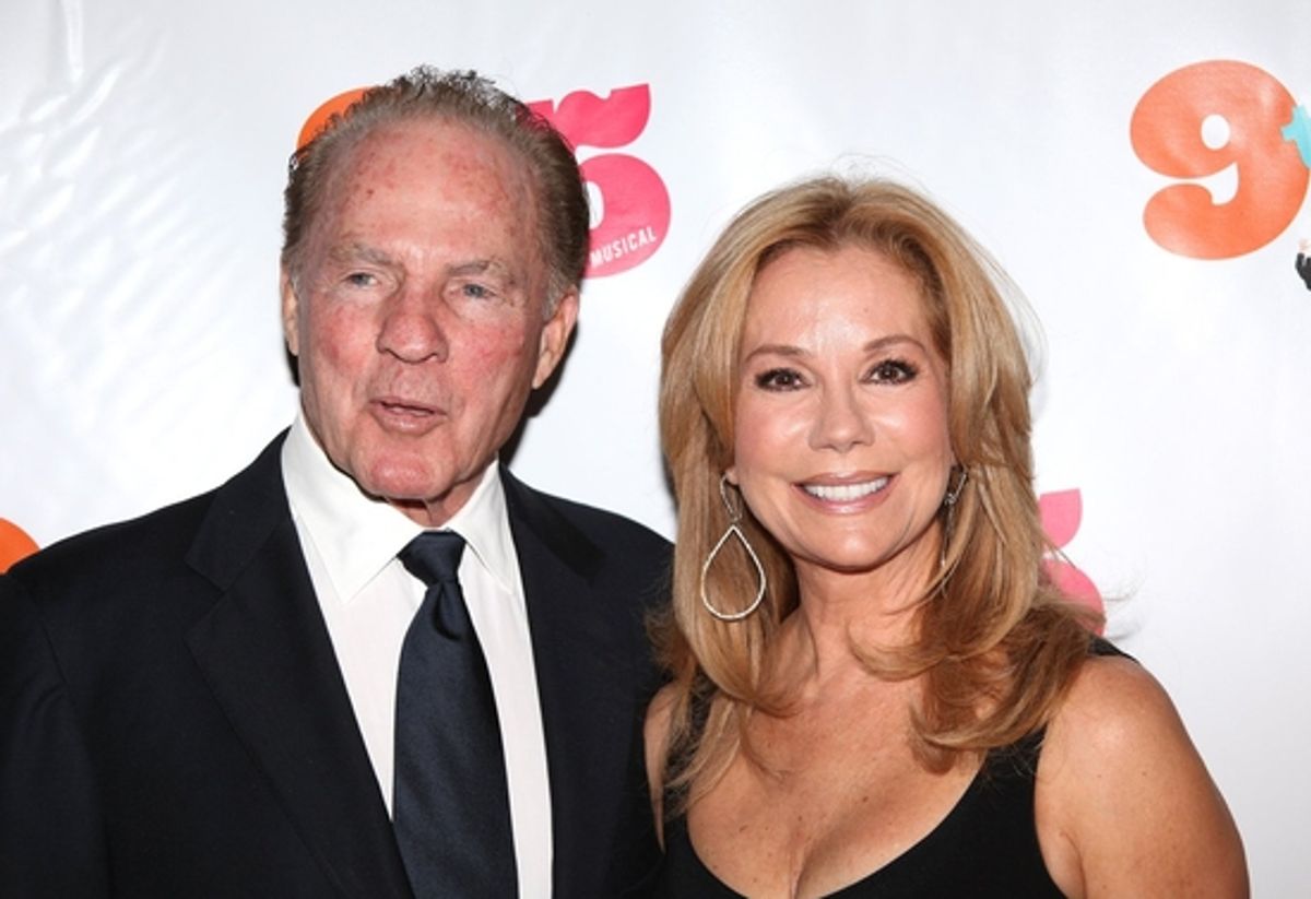 Frank Gifford and Kathie Lee Gifford at 