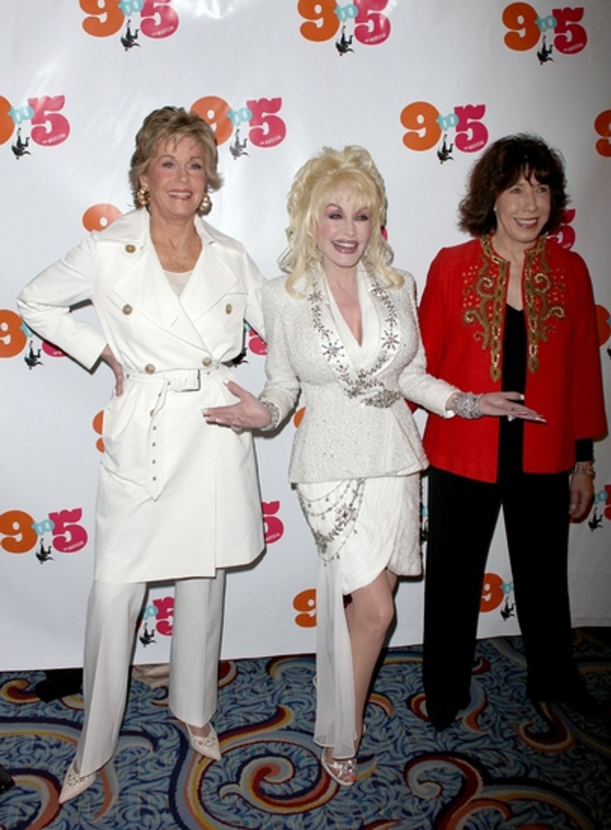 Jane Fonda, Dolly Parton and Lily Tomlin at 