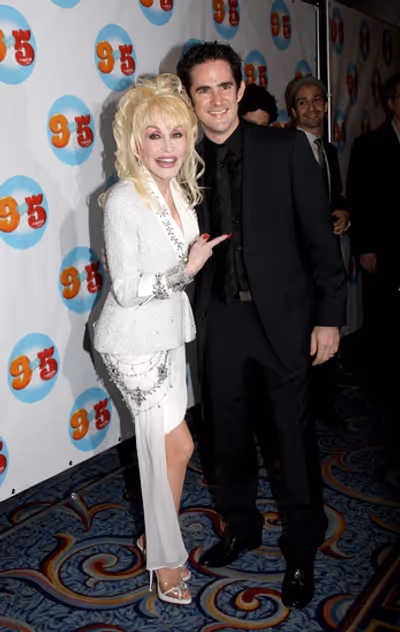 Dolly Parton and Andy Blankenbuehler Photo