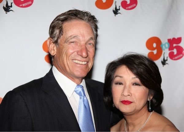 Maury Povich and Connie Chung Photo