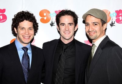 Thomas Kail, Andy Blankenbuehler and Lin-Manuel Miranda Photo
