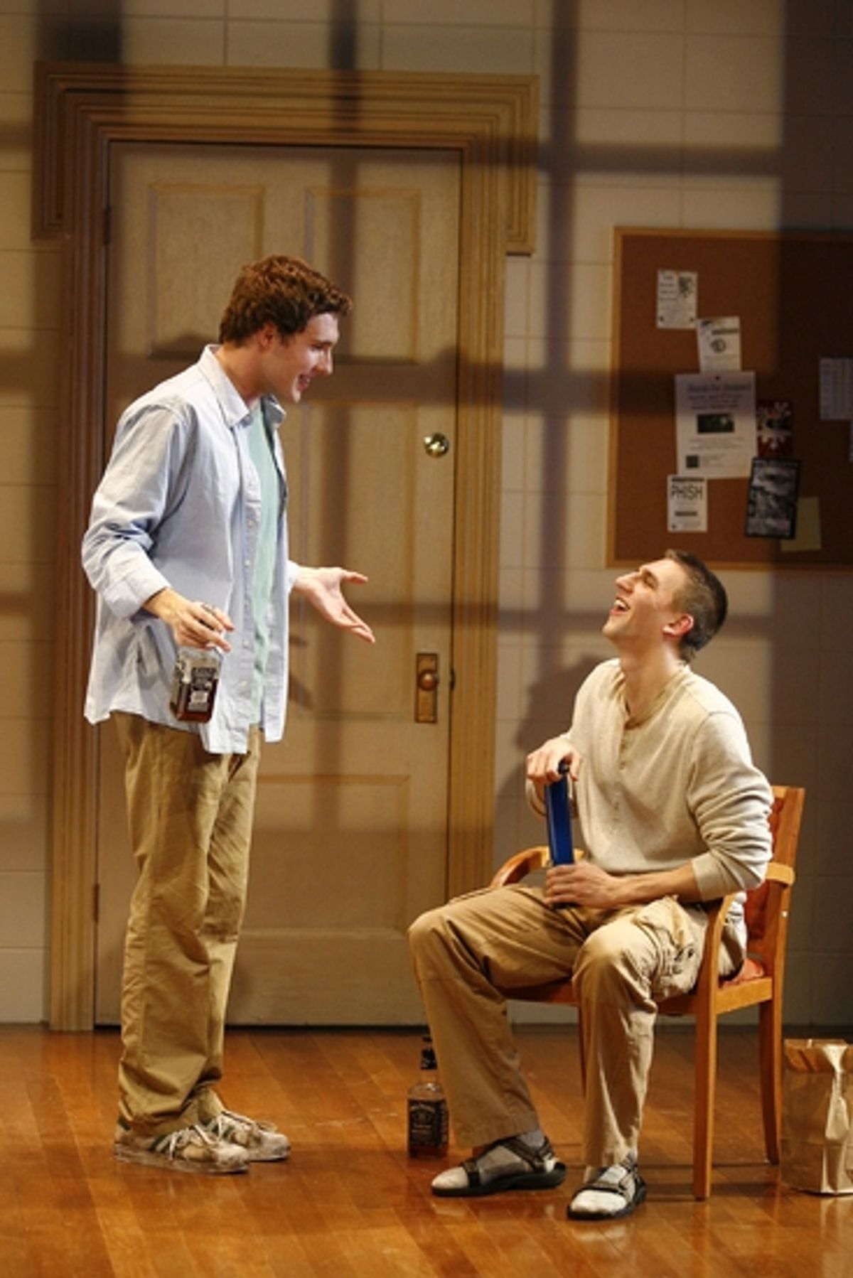 Maximilian Osinski and Charlie Hewson at 