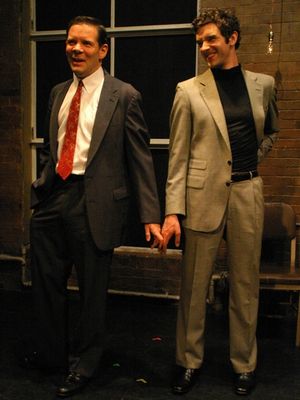 Thomas Jay Ryan and Michael Urie @ BroadwayWorld Thomas Jay Ryan and Michael Urie Photo