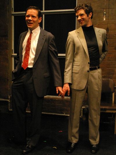 Thomas Jay Ryan and Michael Urie Photo