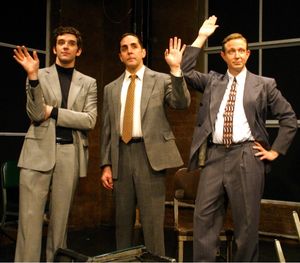 Tom Beckett, Michael Urie and Matthew Schneck Photo