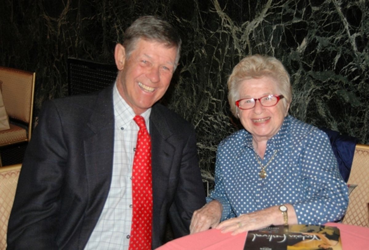Richard Lombard and Dr. Ruth Westheimer at 