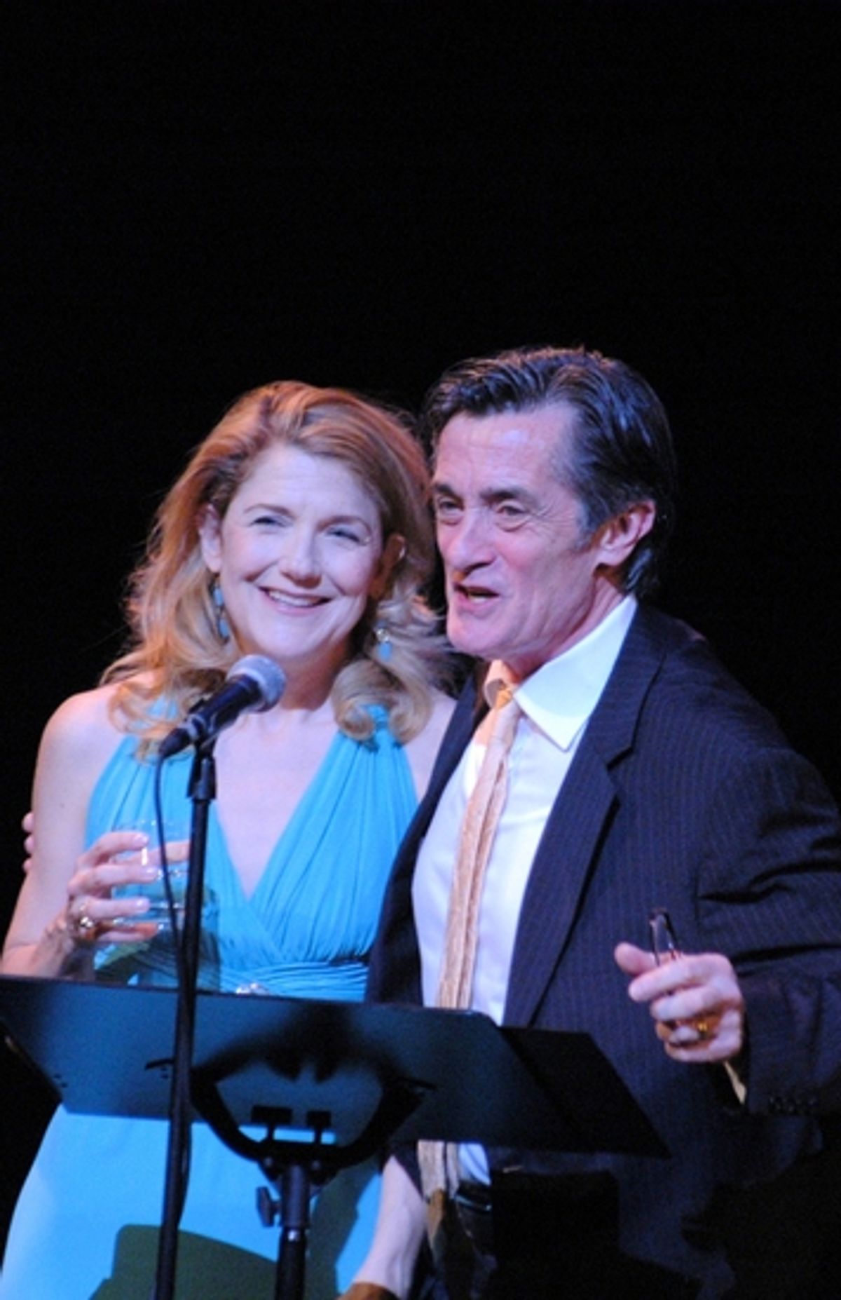 Victoria Clark and Roger Rees at Collegiate Chorale's Spring Benefit 'SING HAPPY'