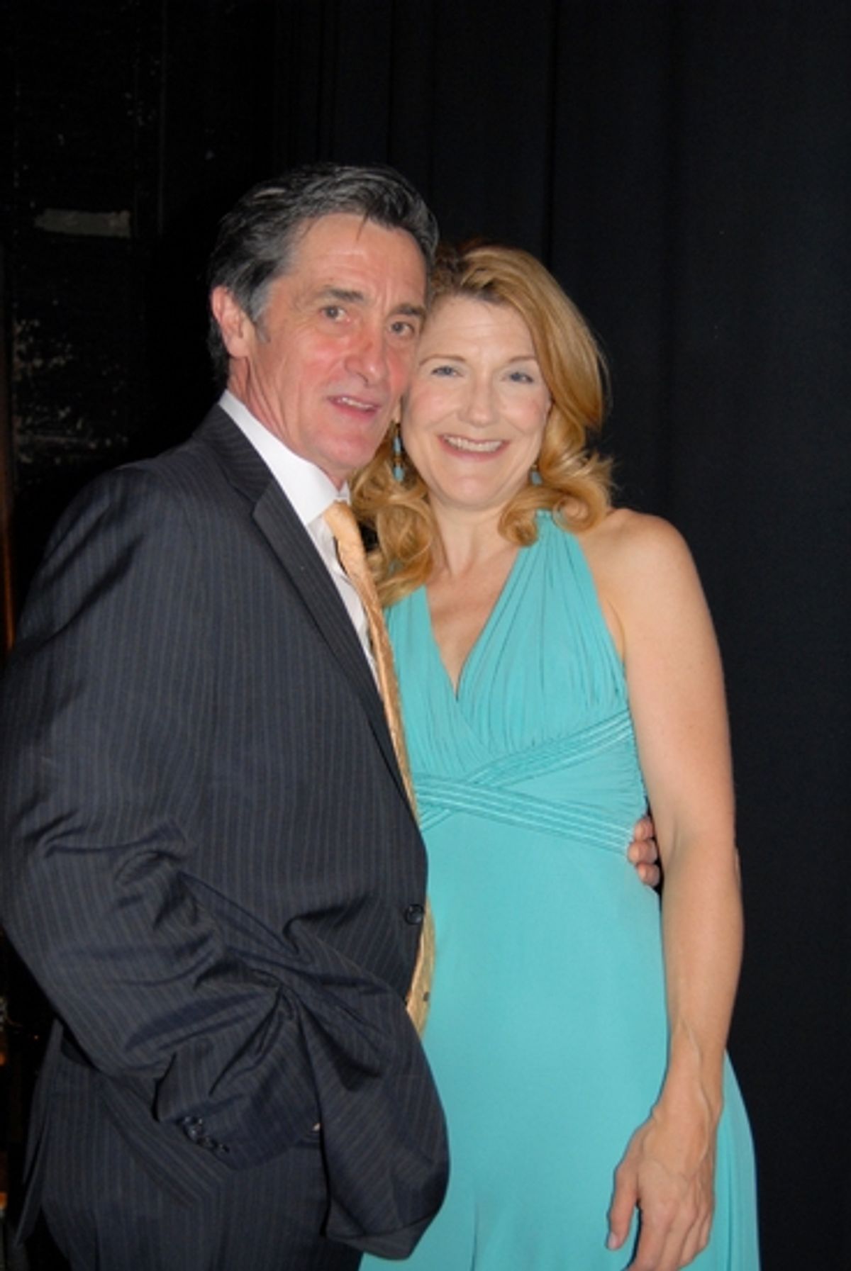 Roger Rees and Victoria Clark at Collegiate Chorale's Spring Benefit 'SING HAPPY'