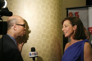 Richie Ridge and Allison Janney @ BroadwayWorld Richie Ridge and Allison Janney Photo