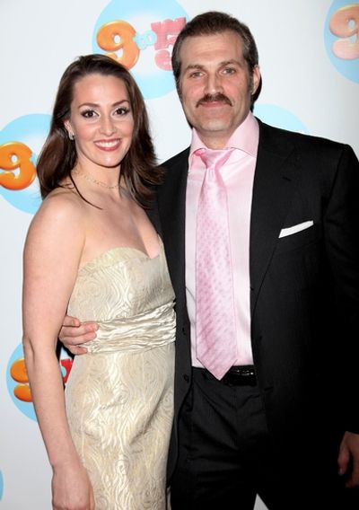 Shannon Lewis and Marc Kudisch Photo