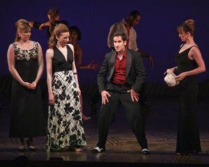 Heidi Blickenstaff, Susan Blackwell, Seth Rudetsky and Julia Murney Photo