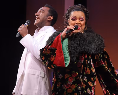 Norm Lewis and Aisha de Haas Photo