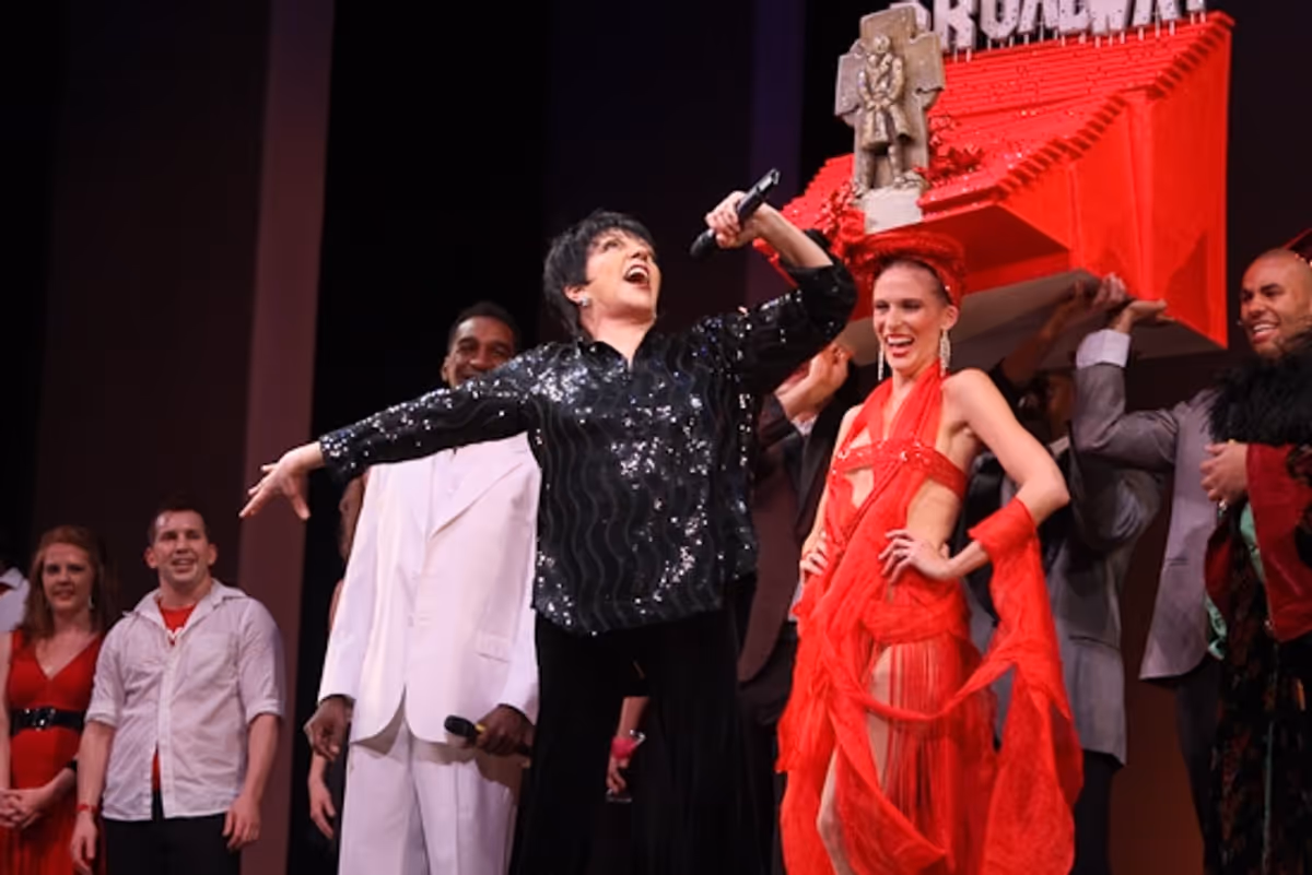 Liza Minnelli at BC/EFA Easter Bonnet Competition