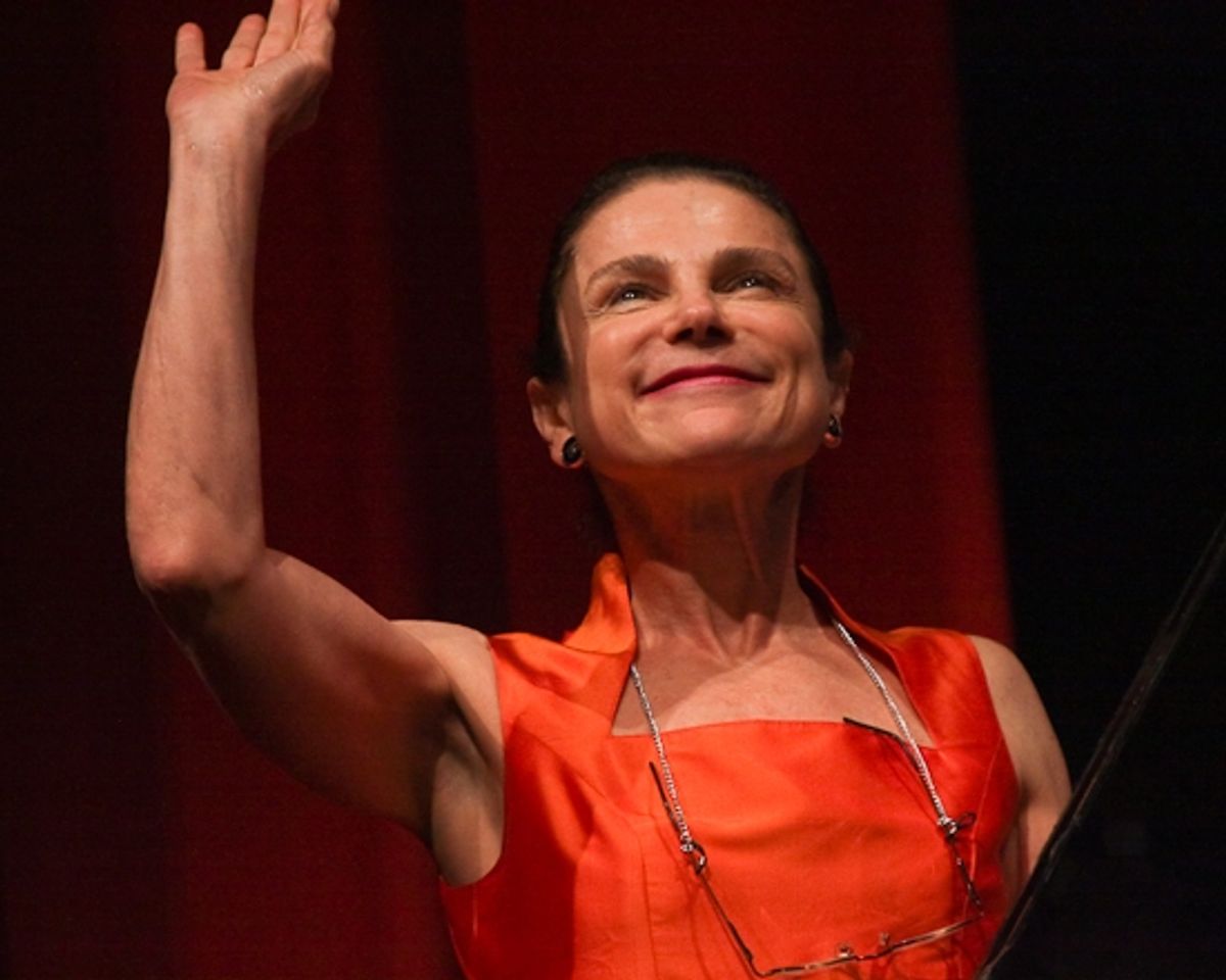 Tovah Feldshuh at BC/EFA Easter Bonnet Competition