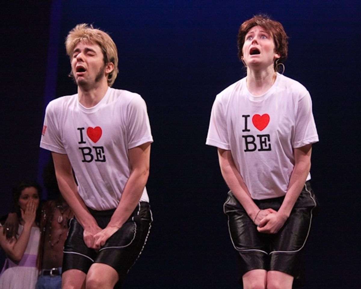 Anthony Hollock and Allison Case at BC/EFA Easter Bonnet Performance Part 2