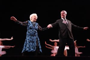 Doris Eaton Travis and Gregory Jbara Photo