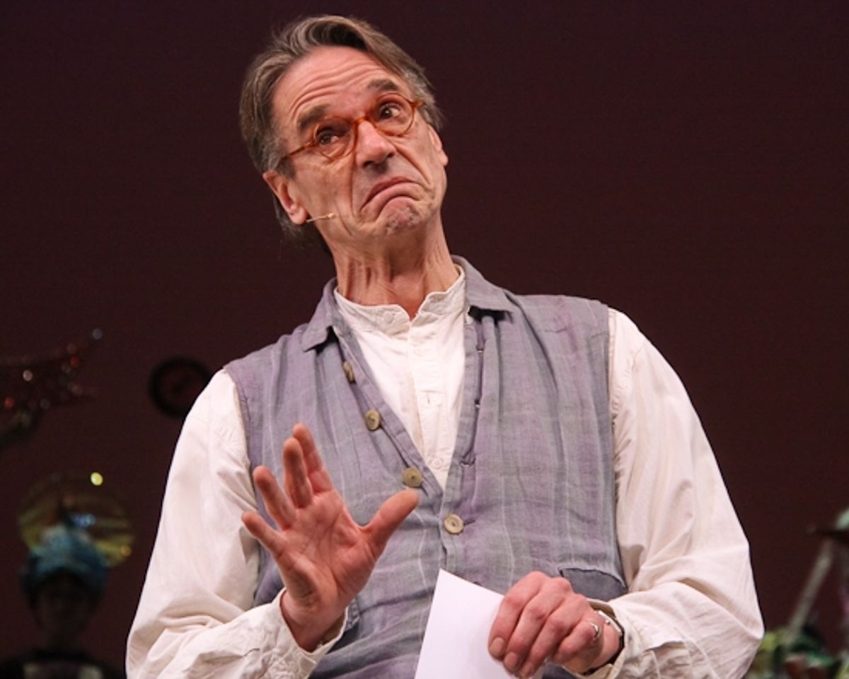 Jeremy Irons at BC/EFA Easter Bonnet Performance Part 2