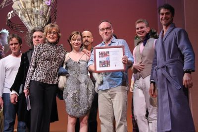 Zach Grenier, Jane Fonda, Samantha Mathis and The Cast of 33 Variations Photo