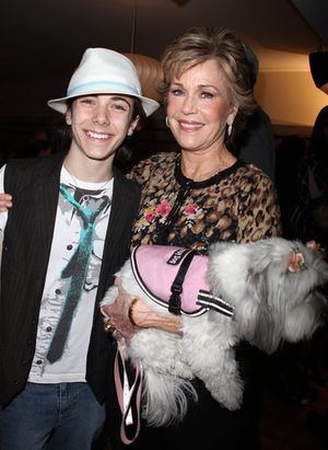 Henry Hodges, Jane Fonda and Tulea @ BroadwayWorld Henry Hodges, Jane Fonda and Tulea Photo