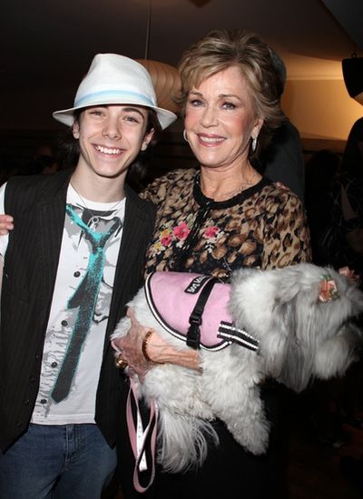 Henry Hodges, Jane Fonda and Tulea Photo