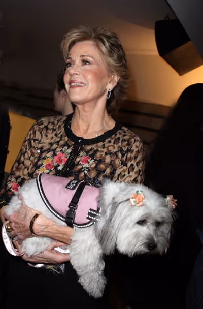  Jane Fonda and Tulea Photo