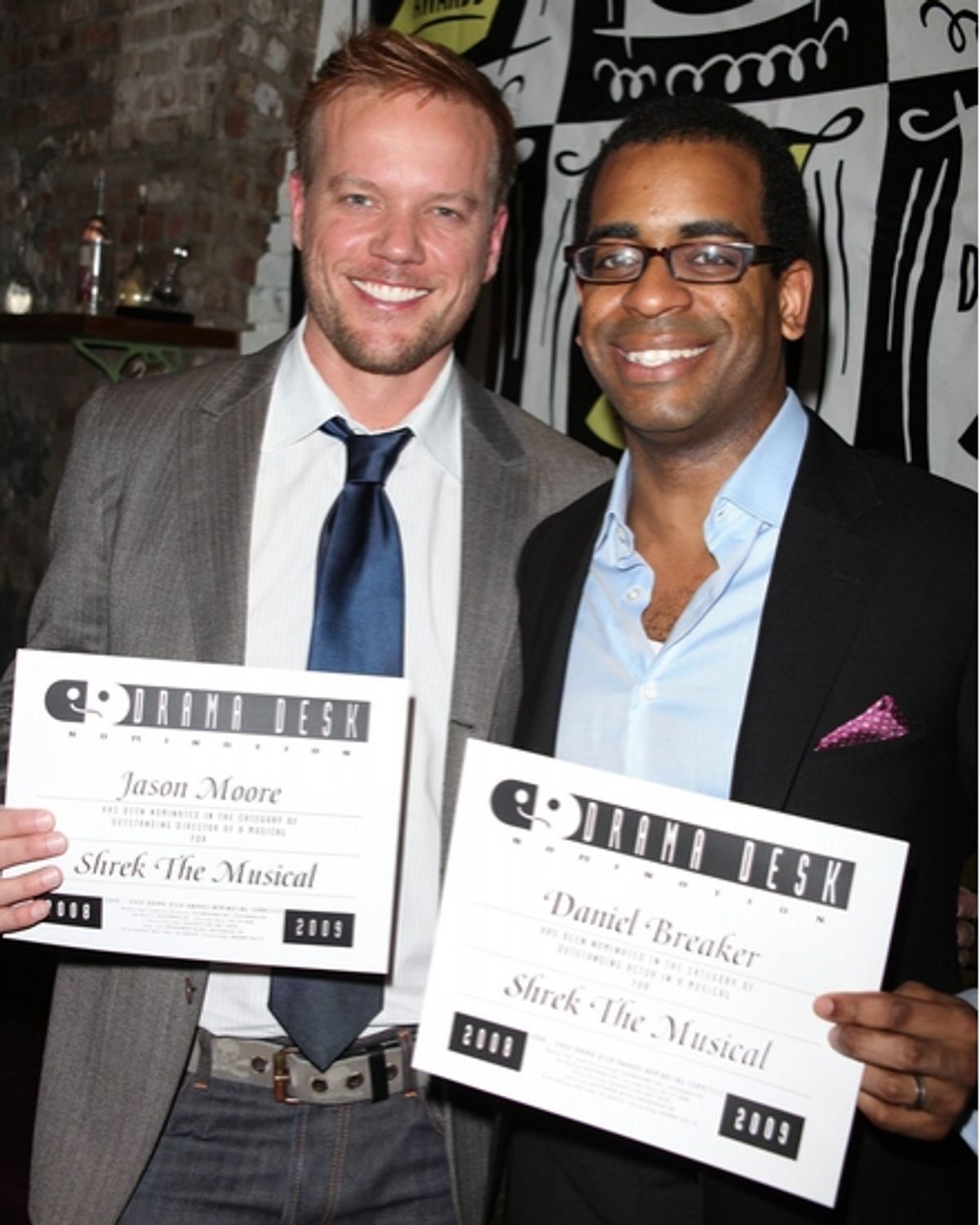 Jason Moore and Daniel Breaker at 