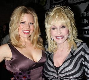 Megan Hilty and Dolly Parton Photo