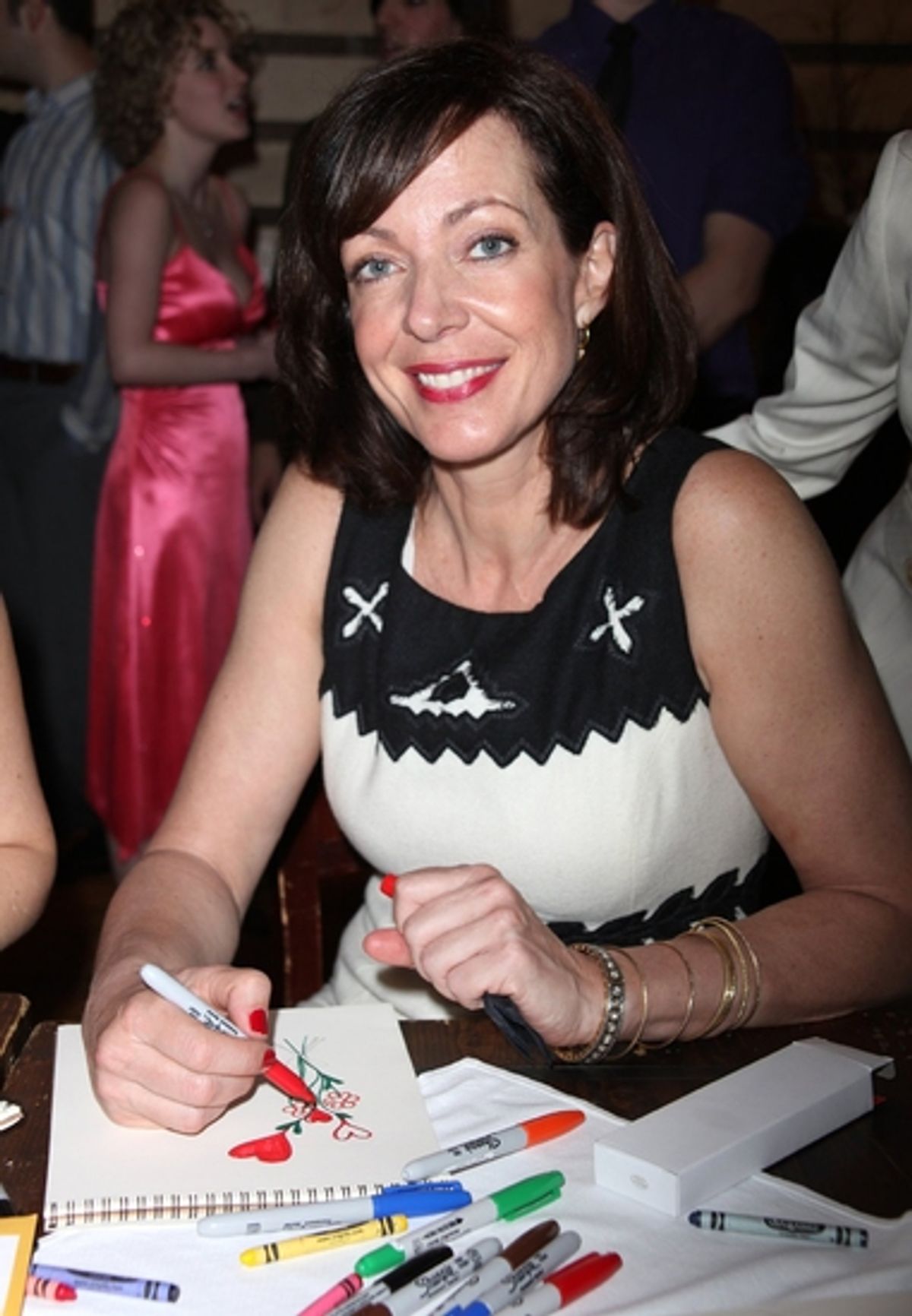 Allison Janney at The ART*KIVE Program at the Drama Desk Party