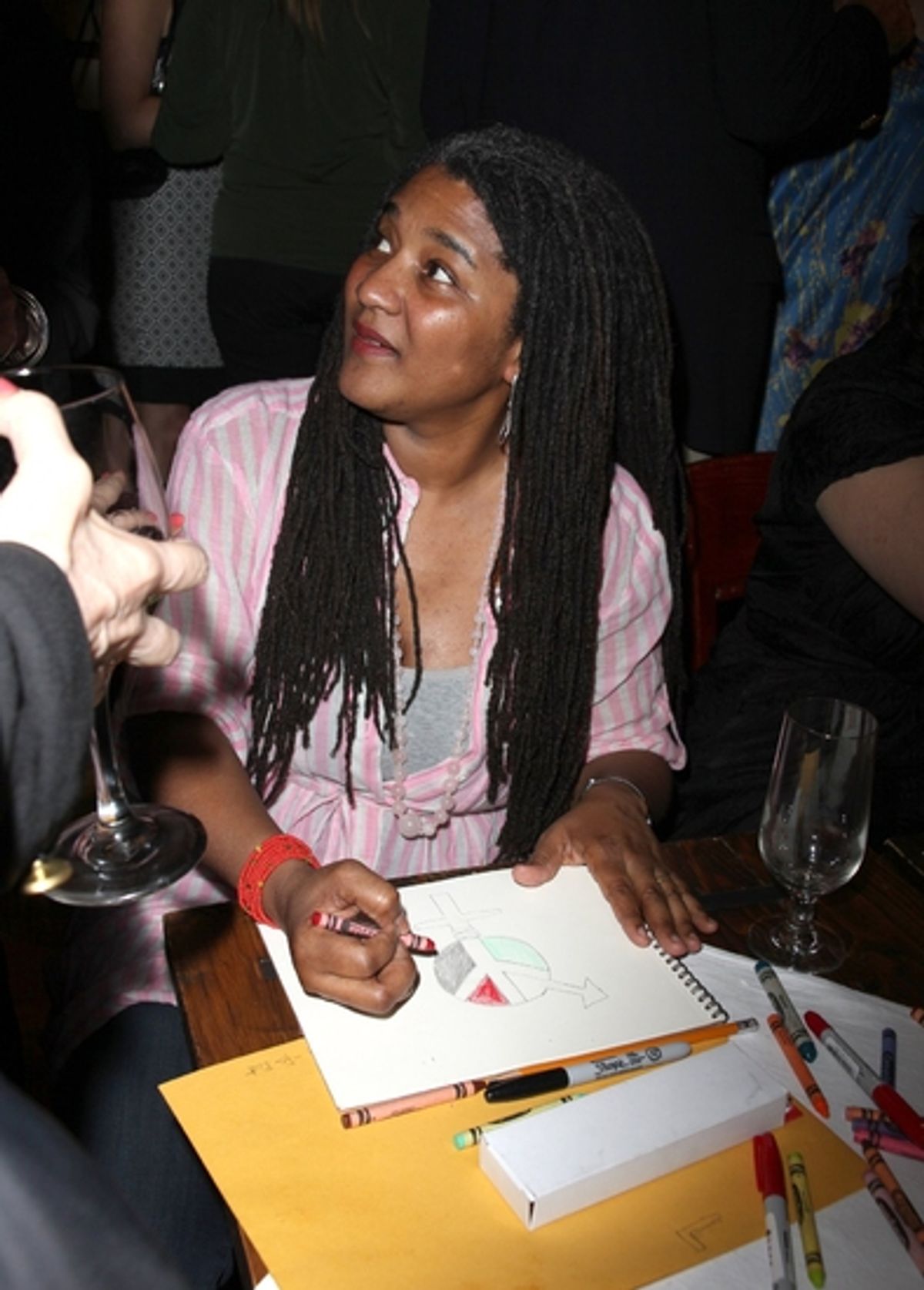 Lynn Nottage at The ART*KIVE Program at the Drama Desk Party