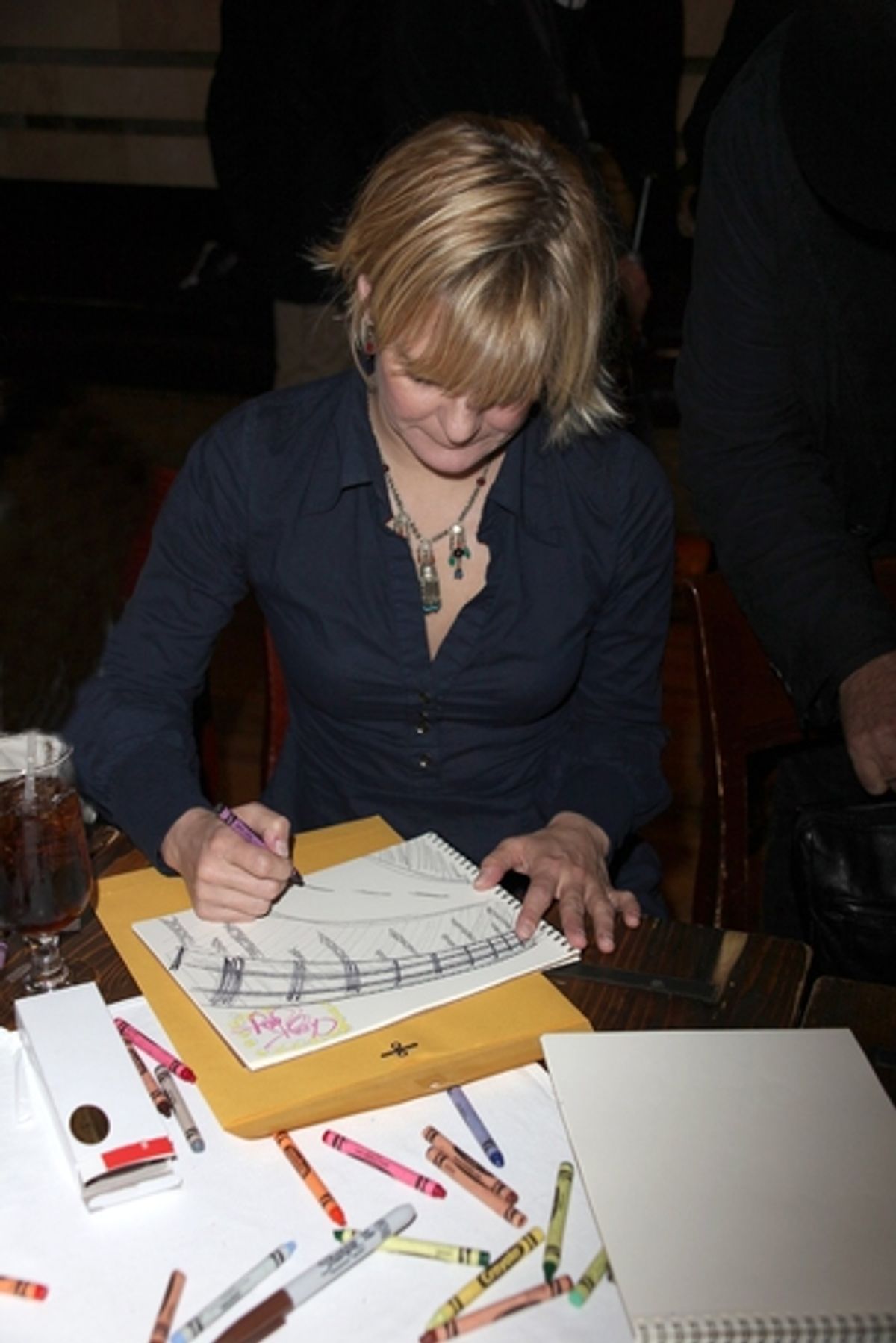 Martha Plimpton at The ART*KIVE Program at the Drama Desk Party
