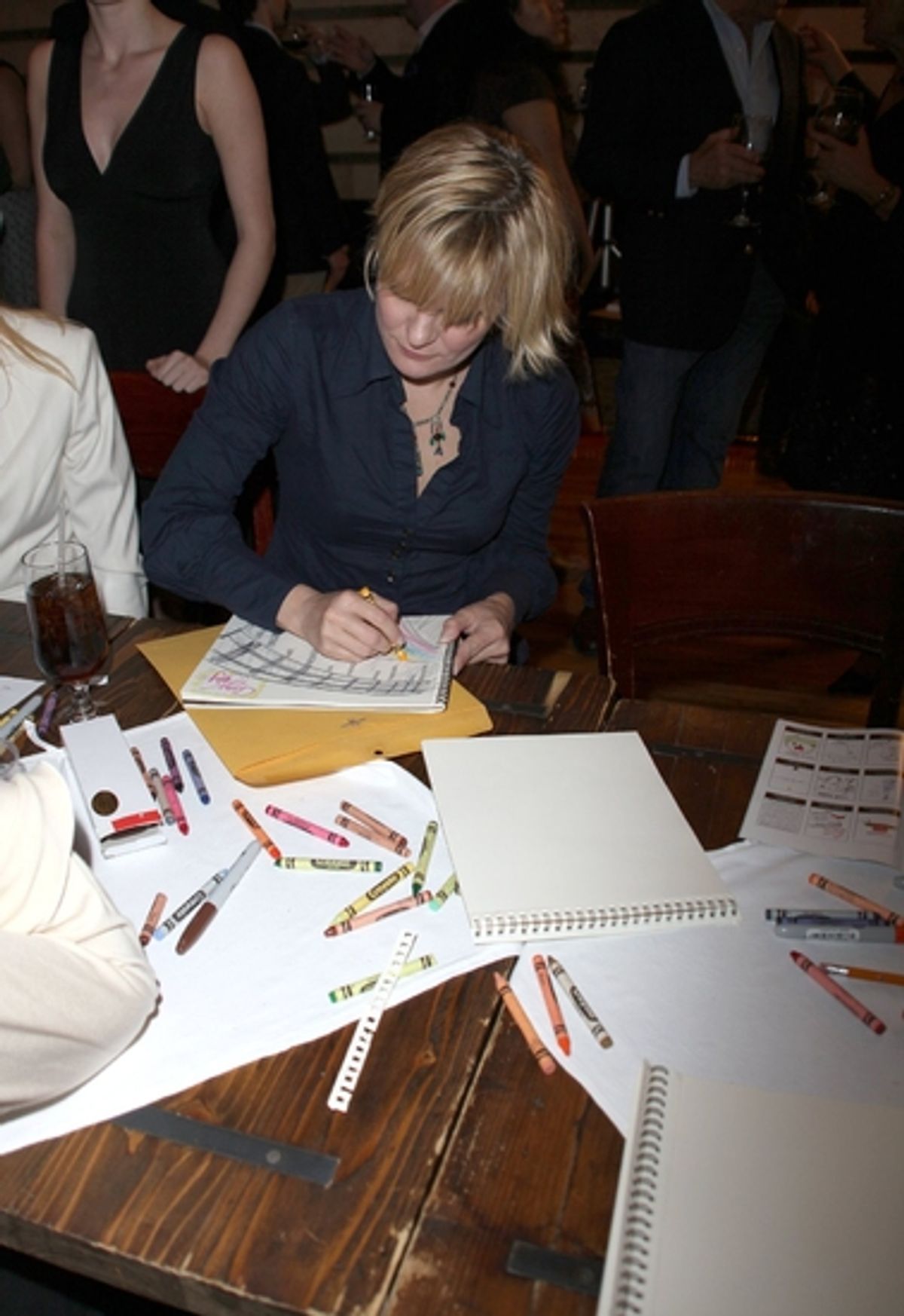 Martha Plimpton at The ART*KIVE Program at the Drama Desk Party