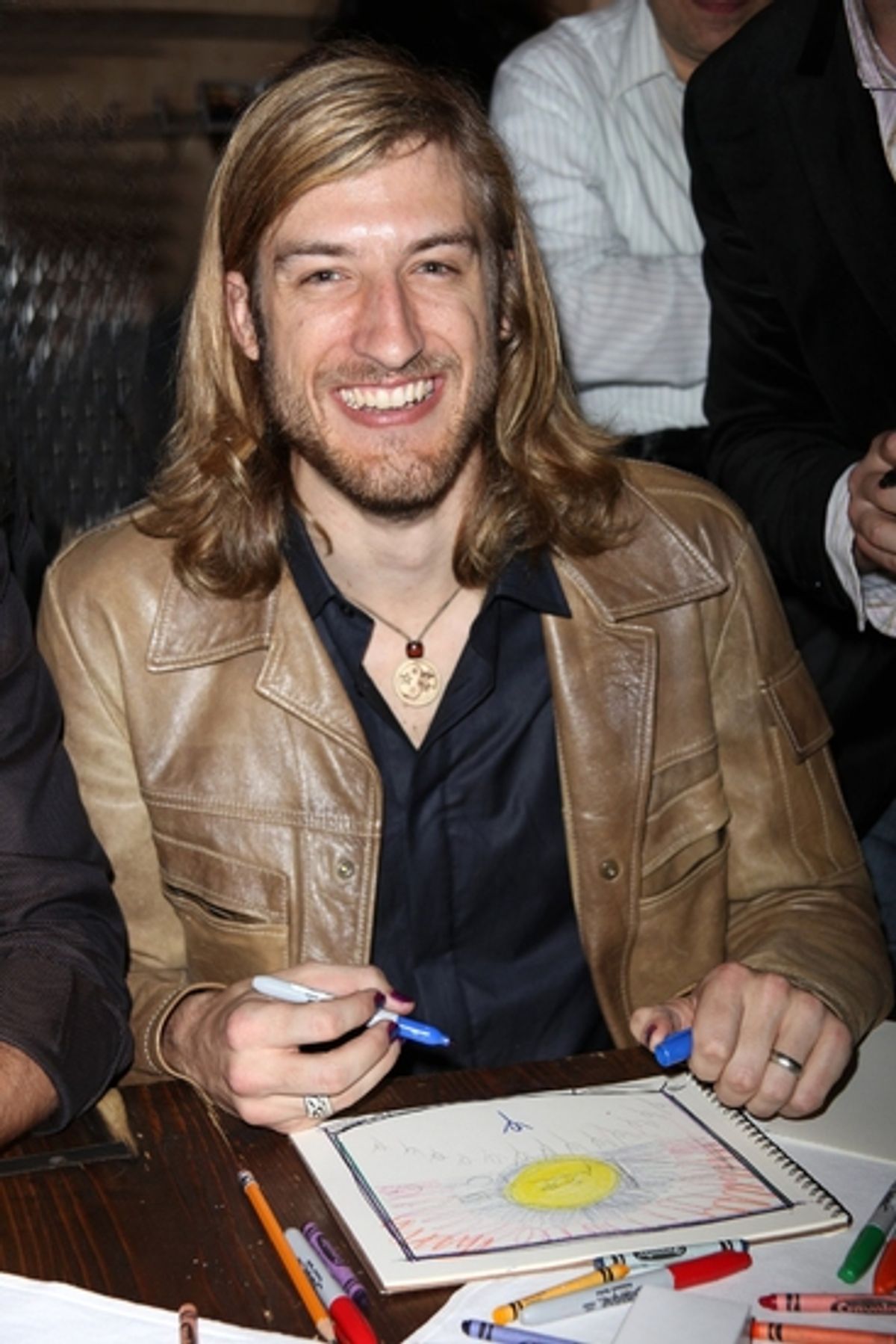 Bryce Ryness at The ART*KIVE Program at the Drama Desk Party