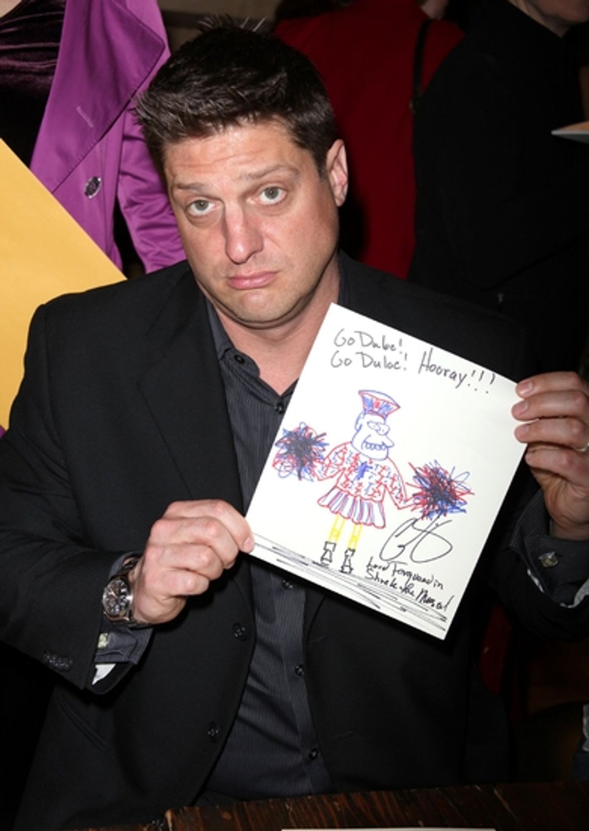 Christopher Sieber at The ART*KIVE Program at the Drama Desk Party