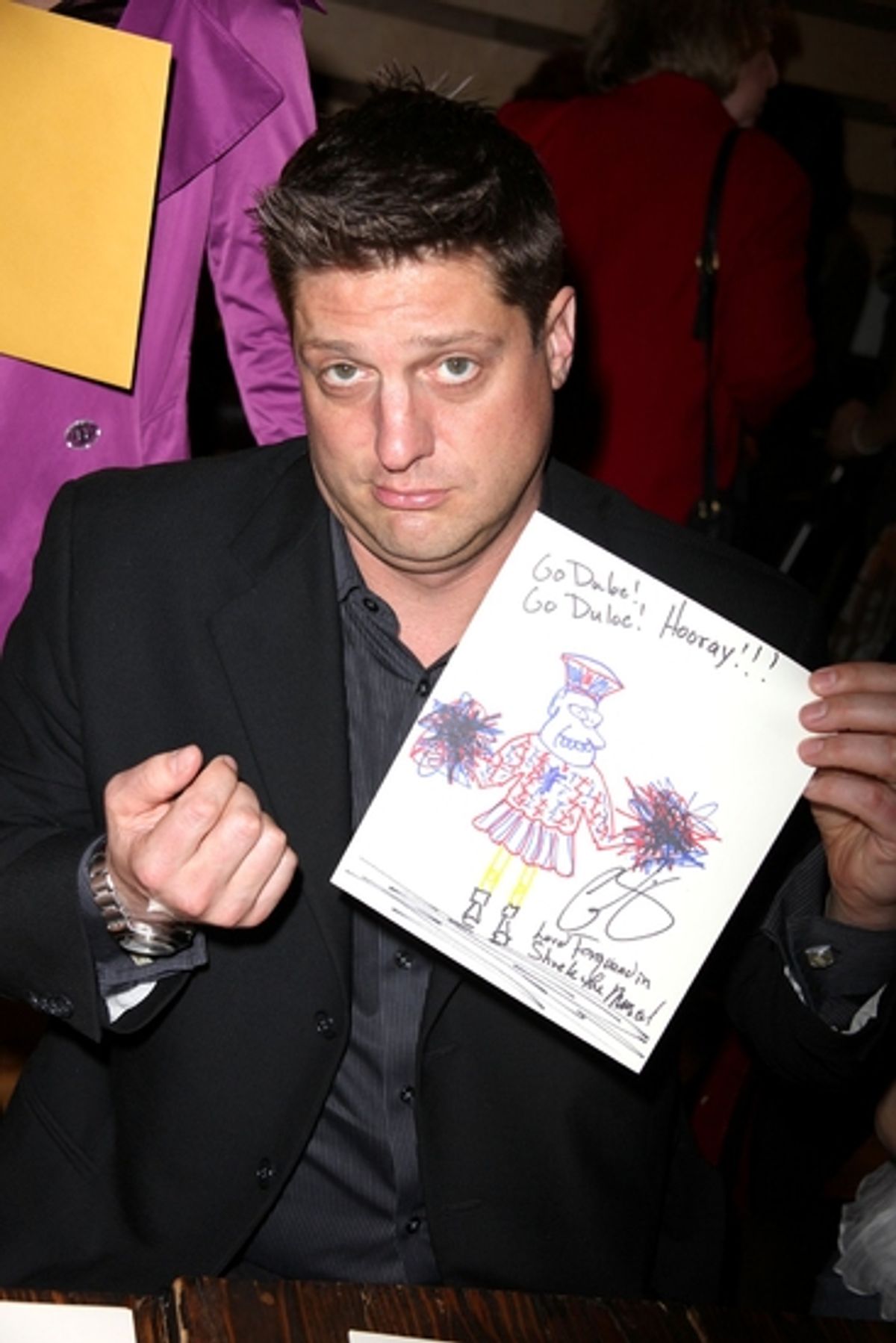 Christopher Sieber at The ART*KIVE Program at the Drama Desk Party