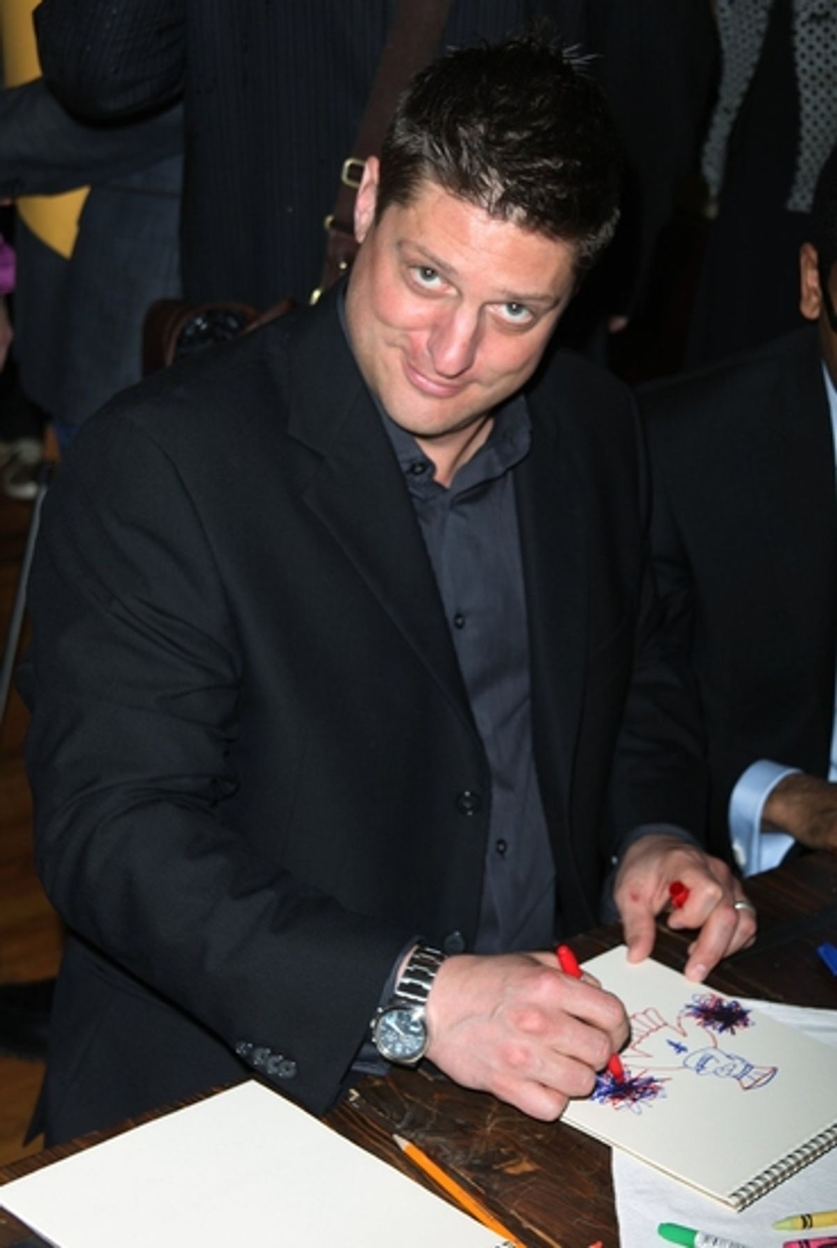 Christopher Sieber at The ART*KIVE Program at the Drama Desk Party