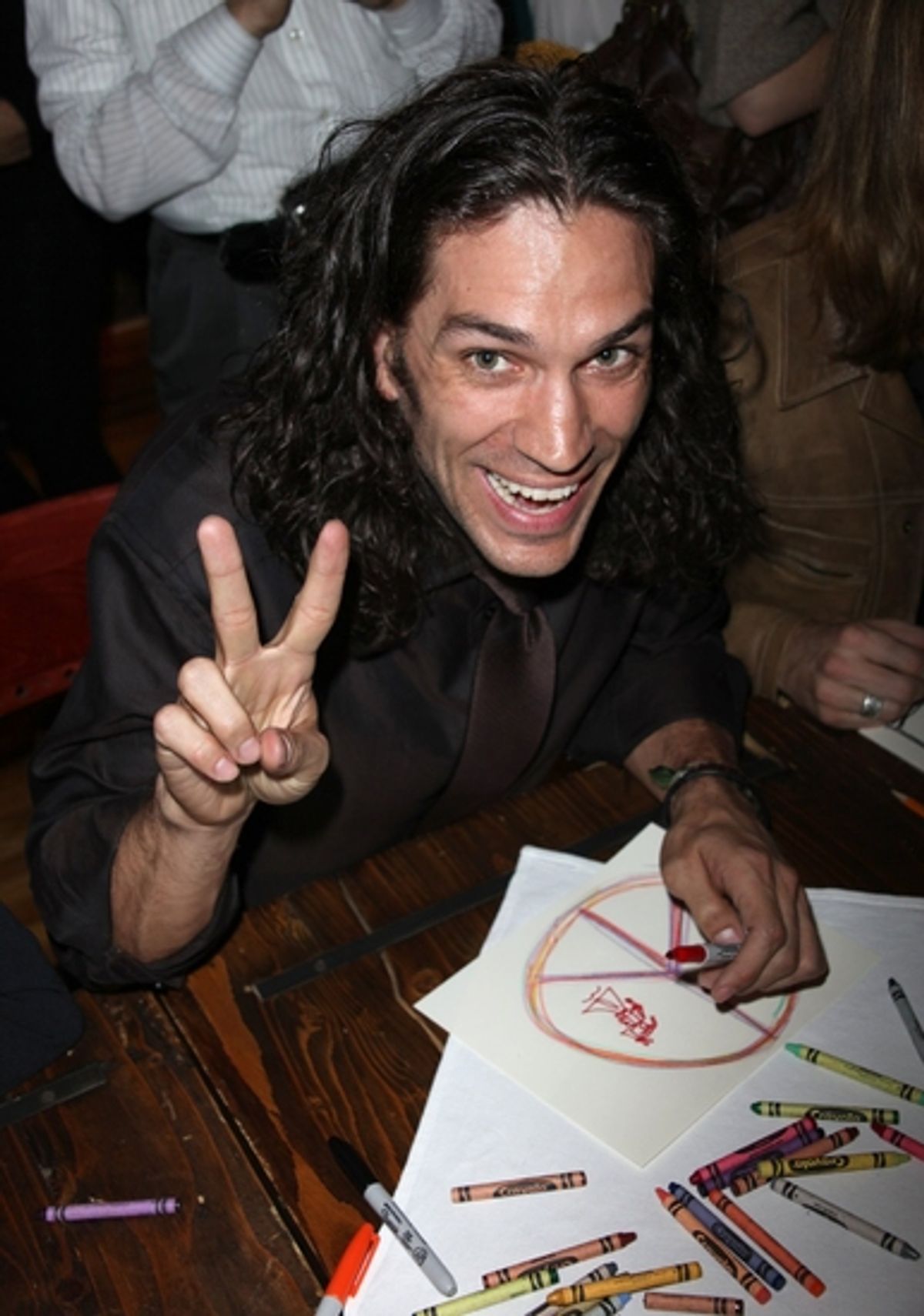 Will Swenson at The ART*KIVE Program at the Drama Desk Party