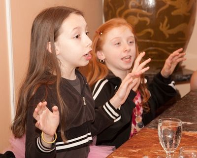 Izzy Hanson-Johnston and Juliette Allen Angelo Photo