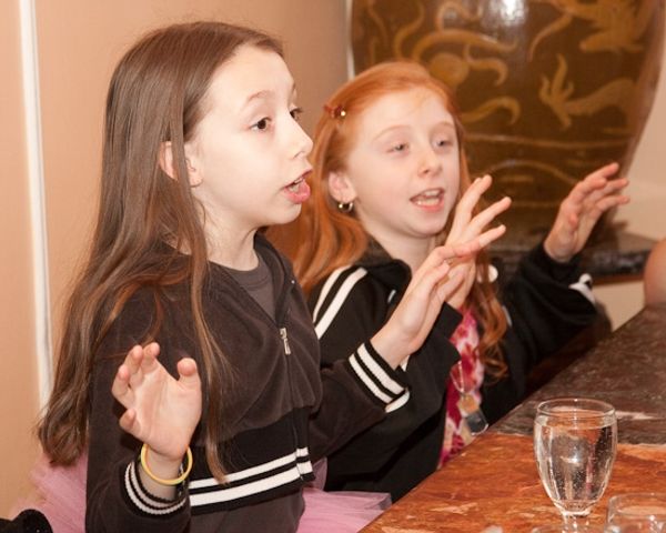 Izzy Hanson-Johnston and Juliette Allen Angelo Photo