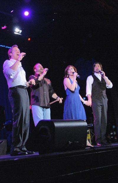 Steve Blanchard, Danny Zolli, Rita Harvey and Brad Little Photo