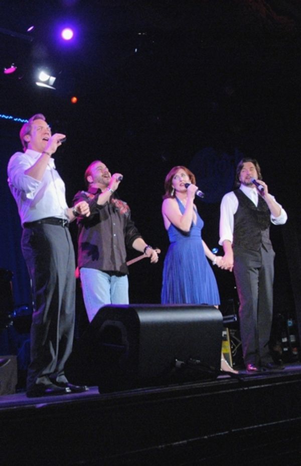 Steve Blanchard, Danny Zolli, Rita Harvey and Brad Little Photo