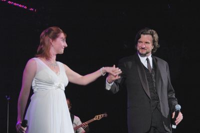 Rita Harvey and Brad Little Photo