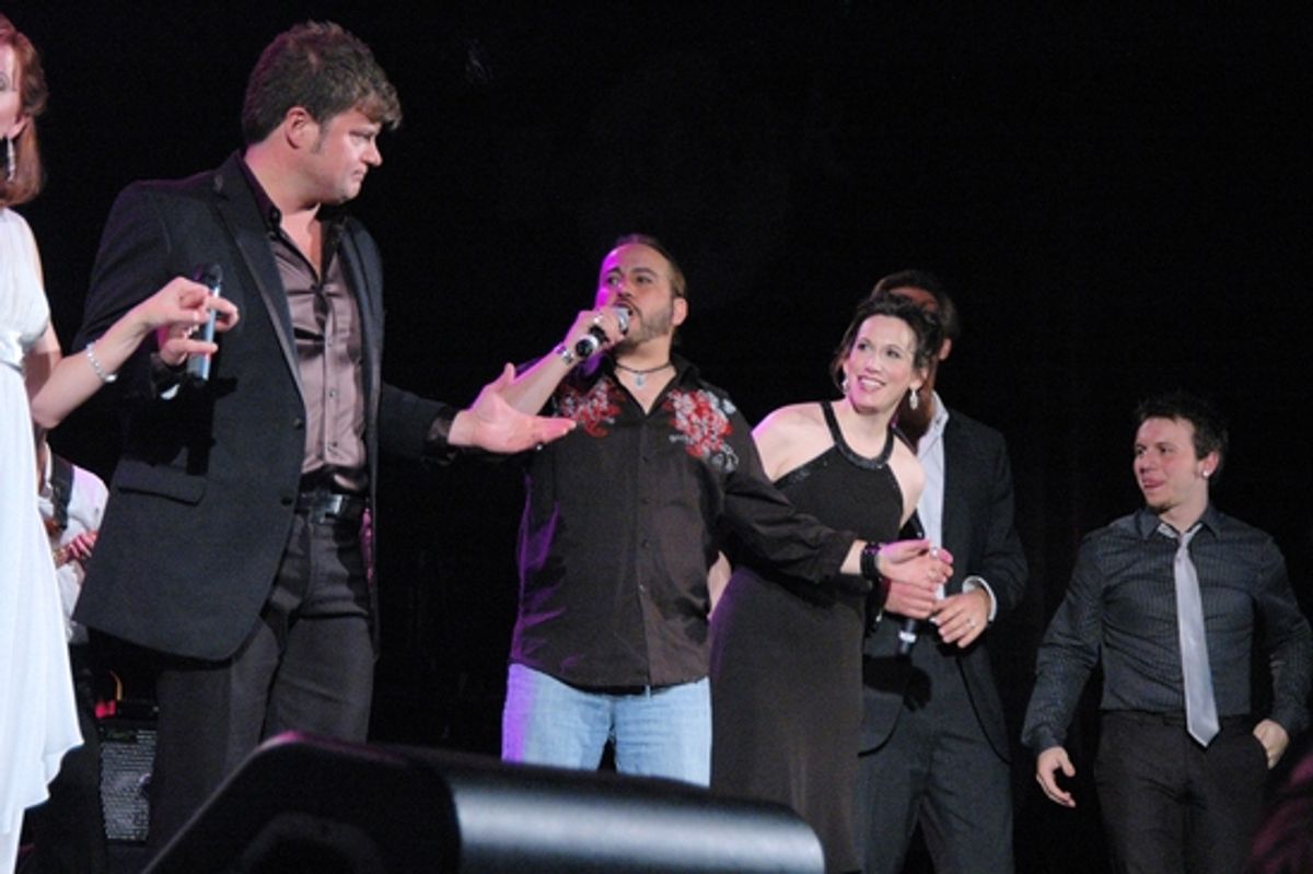 Rob Evan, Danny Zolli, Andrea Rivett and Gerard Canonico at 