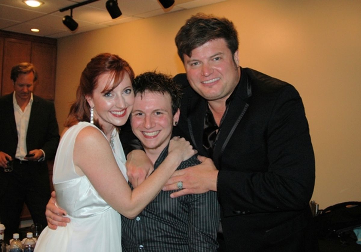 A Prince and The Pauper Renunion-Rita Harvery, Gerard Canonico and Rob Evan at 