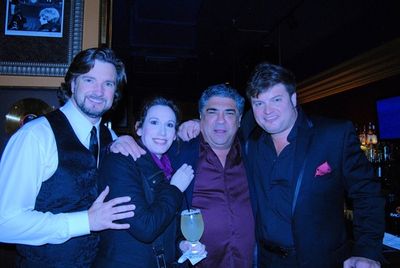 Brad Little, Andrea Rivett, Vincent Pastore, and Rob Evan Photo