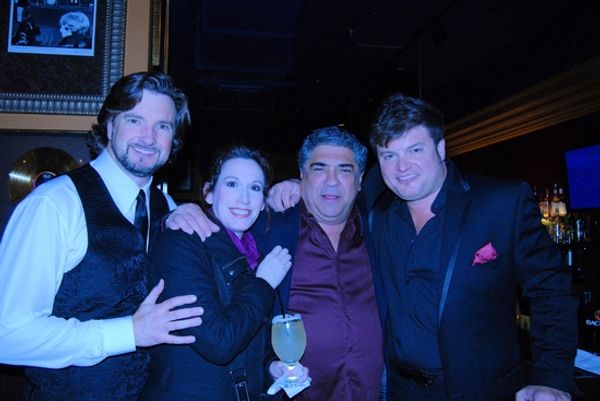 Brad Little, Andrea Rivett, Vincent Pastore, and Rob Evan Photo
