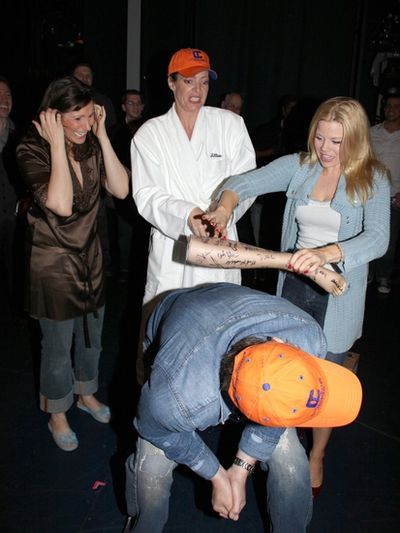 Stephanie J. Block, Allison Janney, Megan Hilty and Marc Kudisch Photo