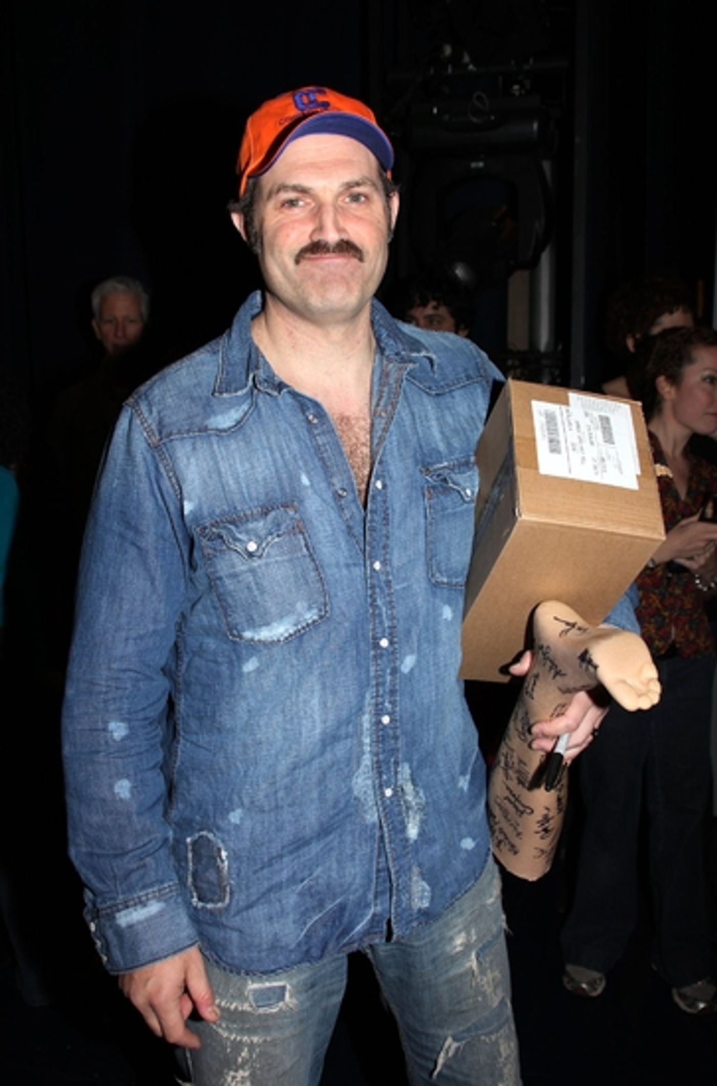 Photo EXCLUSIVE: Opening Night 'Break-A-Leg' Tradition Debuts at '9 To 5' Photo EXCLUSIVE: Opening Night 'Break-A-Leg' Tradition Debuts at '9 To 5' Image